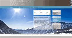 Desktop Screenshot of nordenpalace.it